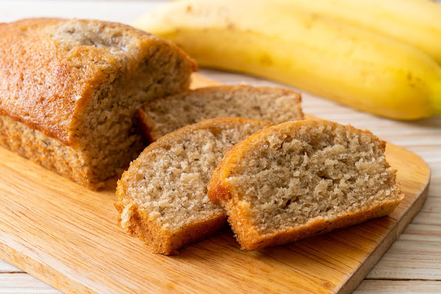 receita de bolo de banana fácil fofinho