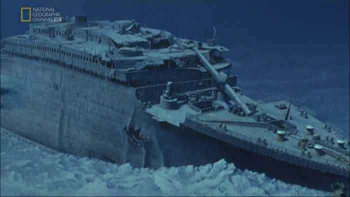 Fotos do Titanic no fundo do mar