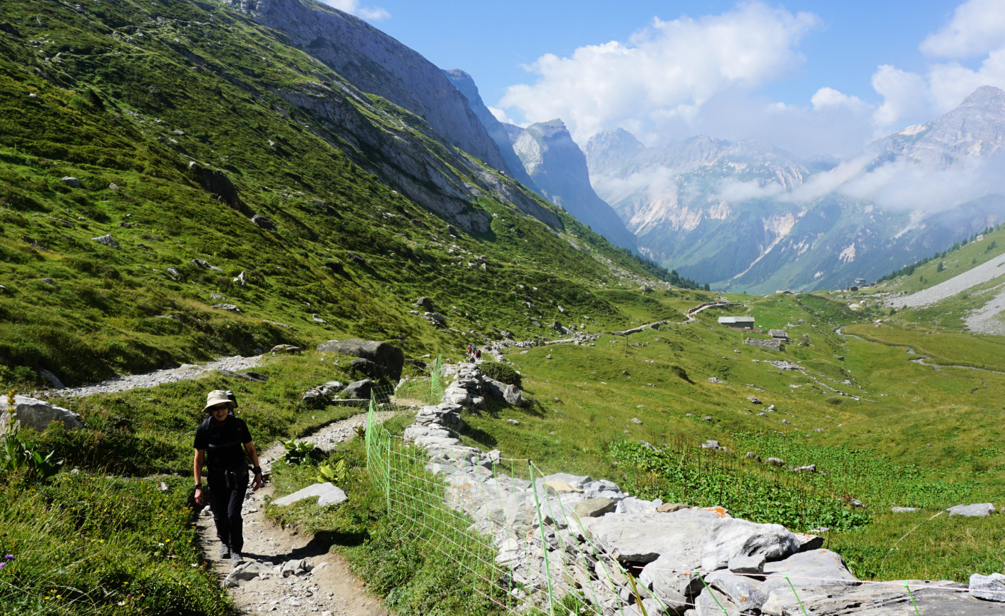 GR55 above Barmettes