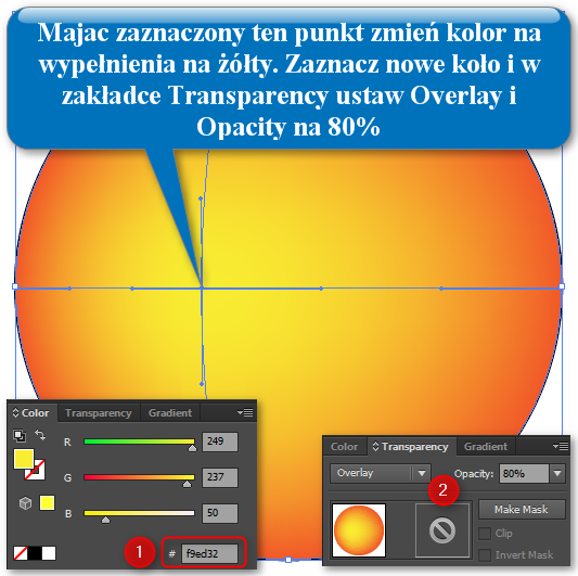 Jak narysować piłkę do kosza w Adobe Illustrator