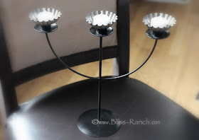 Metal Candelabra Halloween Redo