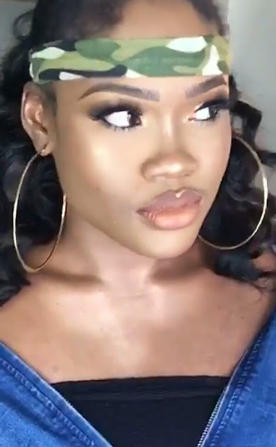 Controversial BBNaija housemate CeeC  is stunning in new makeup photos