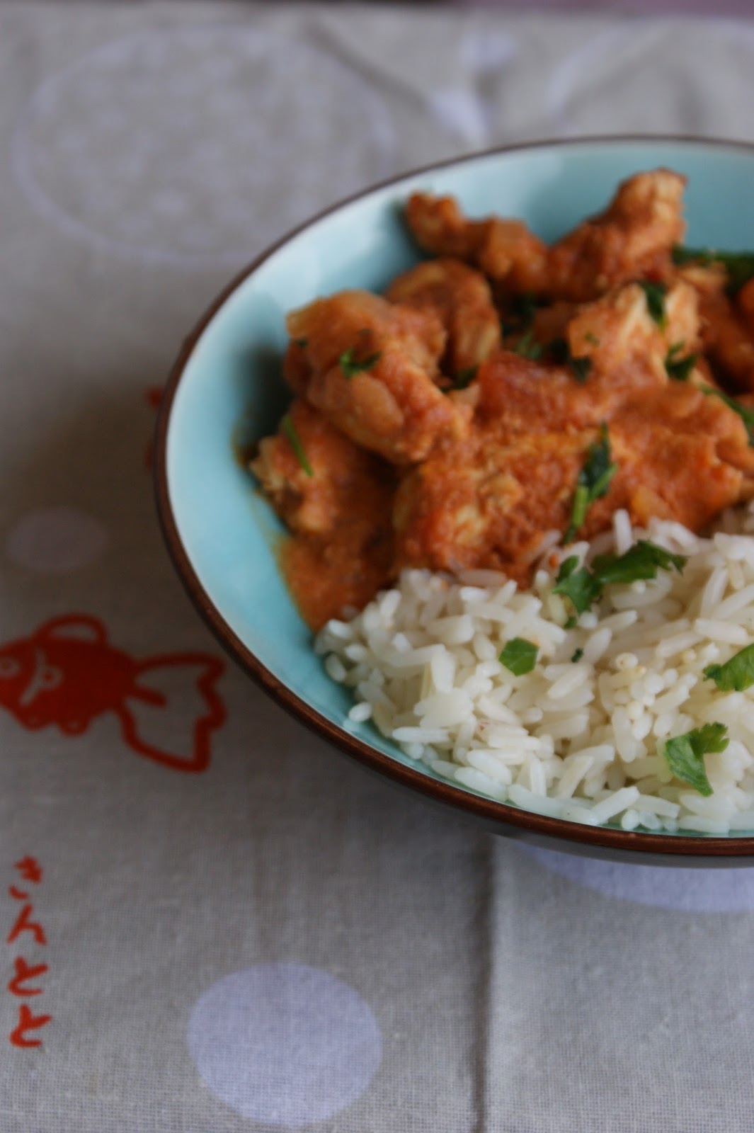 Afternoon Tea: Poulet tikka massala
