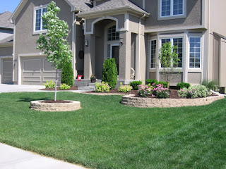 simple front yard landscaping ideas on a budget