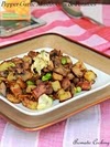 Pepper-Garlic Mushrooms And Potatoes