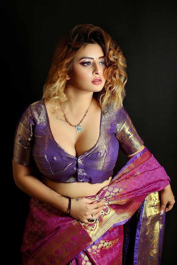 Actress Ankita Dave Latest Hot Photos in Saree