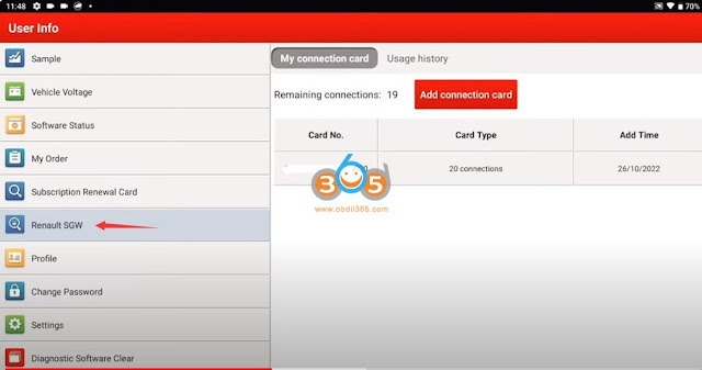 Activate Renault Gateway on Launch X431 6