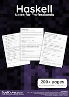 Haskell Notes For Professionals