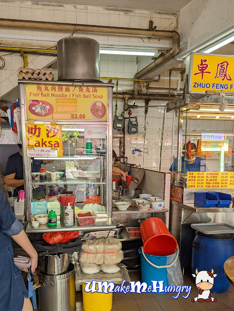 Stall of Fish Ball Noodle