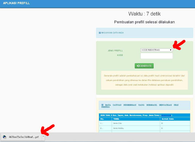 Pengertian Prefill dan Solusi Jika Gagal Download Prefill Pada Dapodik Versi  Solusi Gagal Download Prefill Dapodik Versi 4.1.0