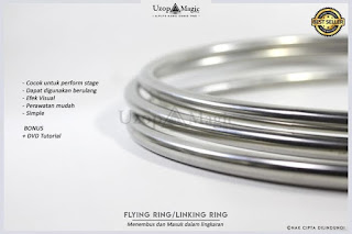 Jual alat sulap Alat Sulap Flying  Linking Ring