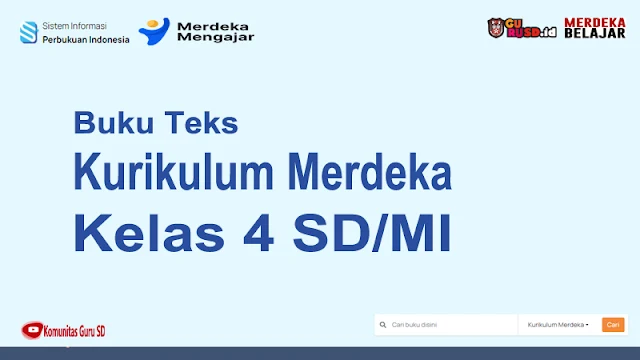 Buku Teks Kurikulum Merdeka Kelas 4 SD/MI