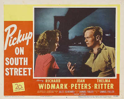 with Richard Widmark in Pickup on South Street 1953 