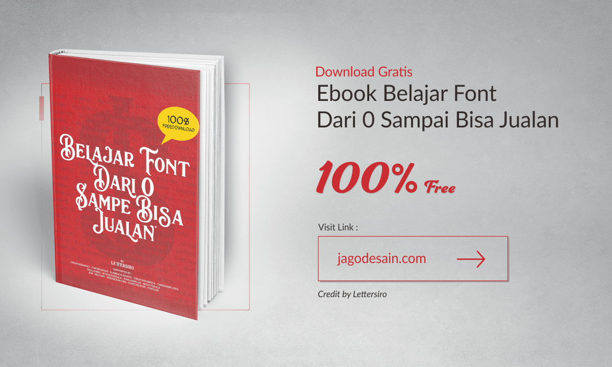 Pada artikel sebelumnya telah dijelaskan wacana  Belajar Membuat Font Dari 0 Sampai Bisa dan Memasarkannya (Jualan Font)