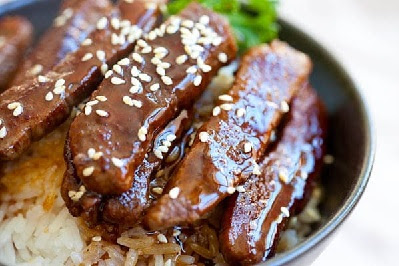 Resep Beef Teriyaki Hoka Hoka Bento