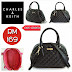 CHARLES & KEITH Shell Bag (Black, Blue, Pink, Cream & Purple) ~ PRE-ORDER!
