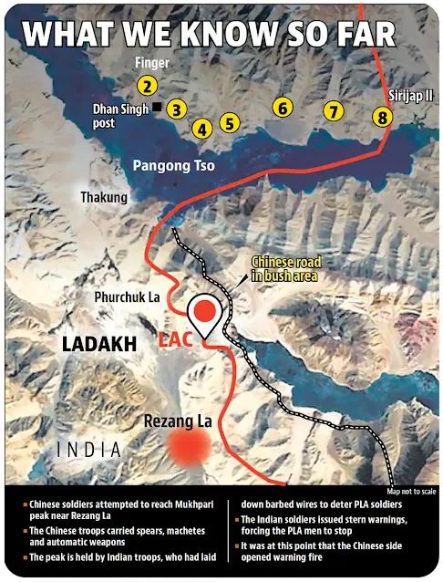 Ladakh/galwan valley map