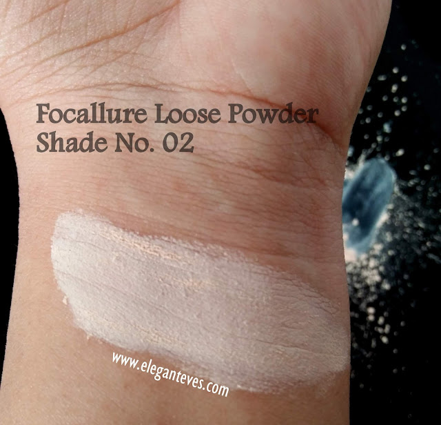 Focallure Loose Powder 02 Review, Swatches