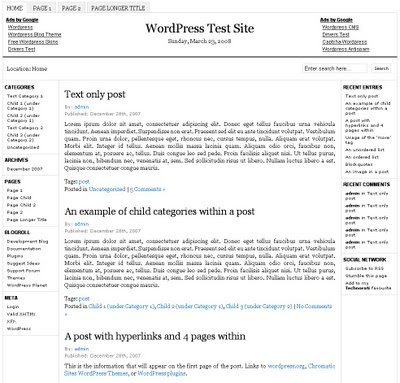 iNewspaper Blogger Template