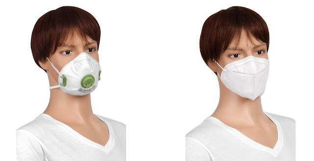 Ochranné jednorázové respirátory FFP2 a FFP3