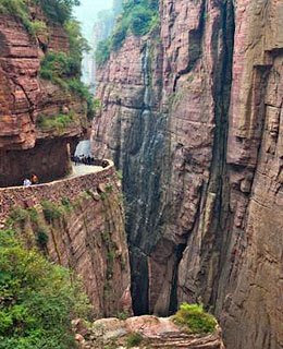 guoliang tunnel road china