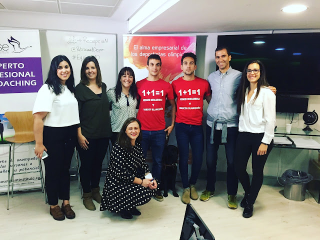 Éxito en la mesa redonda con los deportistas Gerard Descarrega, Marcos Blanquiño y Dani Molina