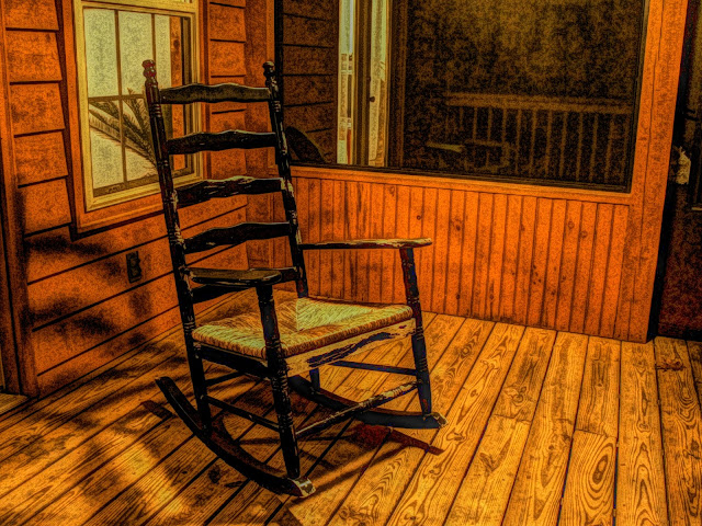 Free picture of a rocking chair.