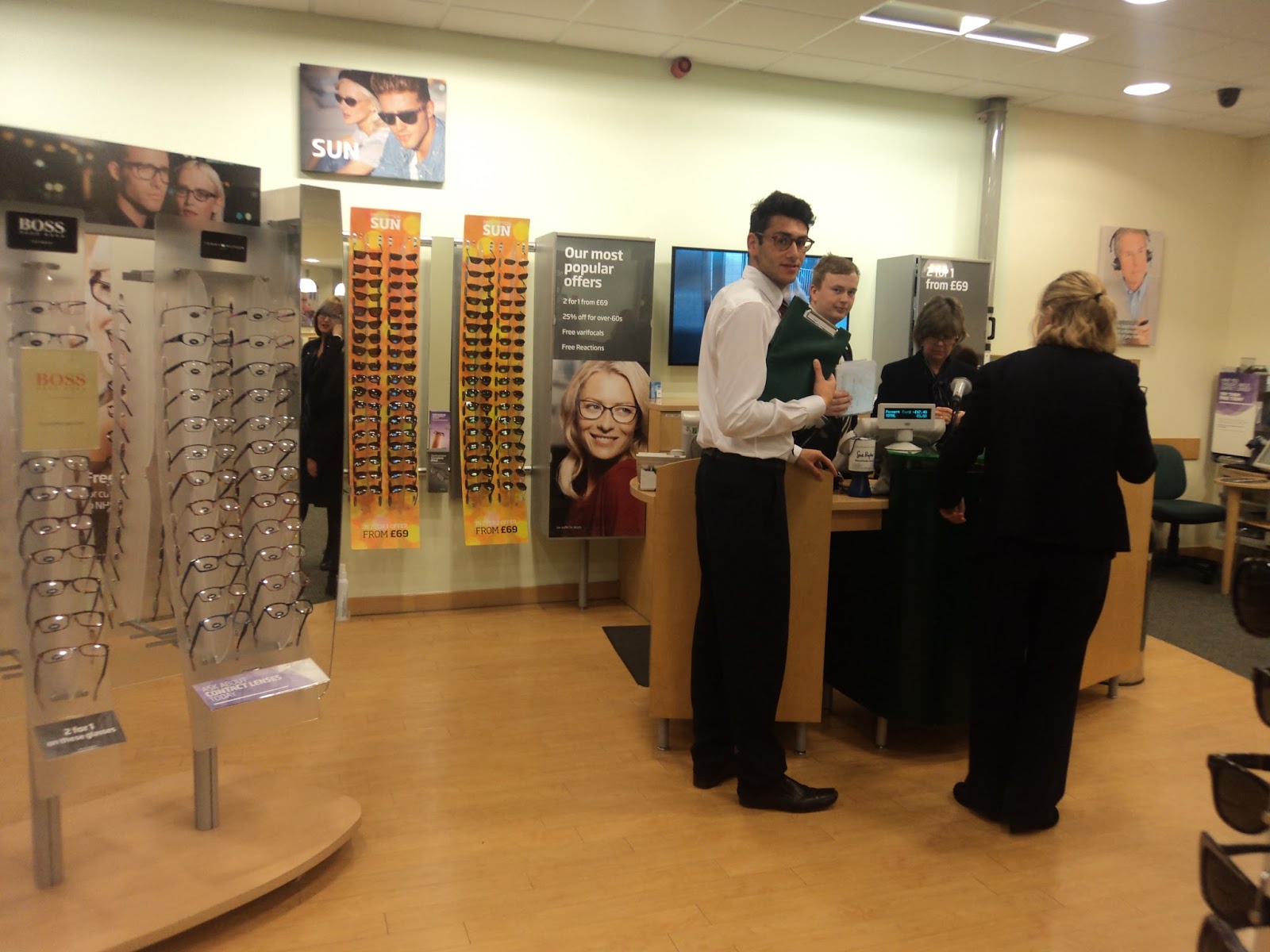 A Visit to Specsavers in Leeds|
