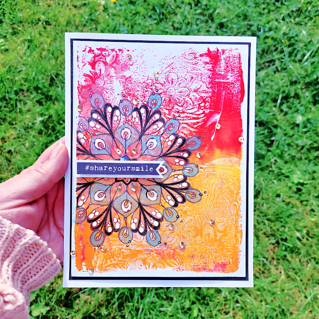 Easy pattern building with Shady Designs stamps - video & projects by Lou Sims