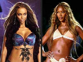 tyra banks and naomi campbell