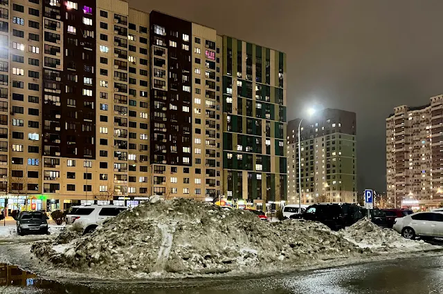 улица Вертолётчиков, улица Лавриненко, дворы, жилой комплекс «Некрасовка-2018»