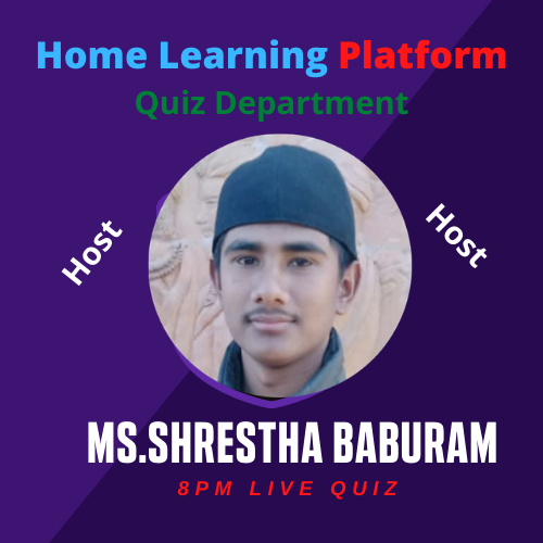 Mr.Shrestha Baburam is going to host Today live Quiz ||8PM