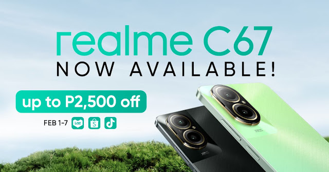 realme C67 launches in PH; price, promo revealed