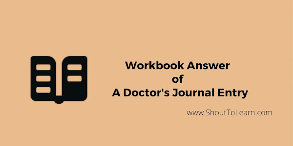 Workbook Answers of  A Doctor's Journal Entry for August 6, 1945 || Treasure Chest : A Collection of Poems
