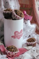 Śniadaniowe muffinki korzenne z jabłkami i jeżynami