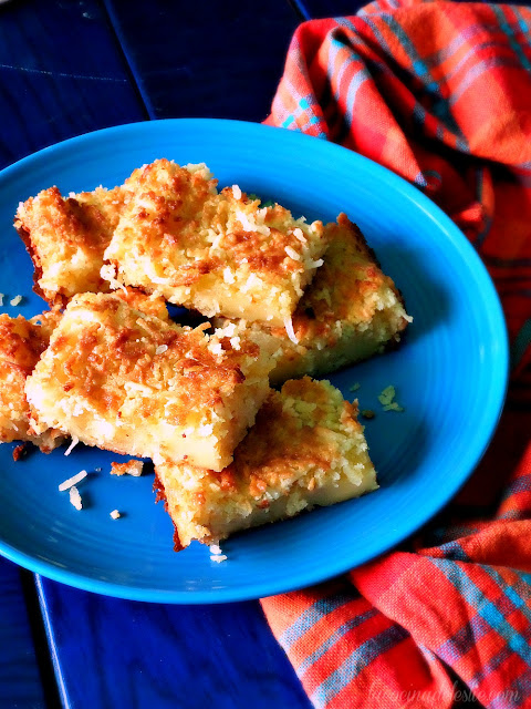 Baked Coconut / Brazilian Cocada - lacocinadeleslie.com