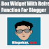 Ads Box Widget With Refresh Function For Blogger