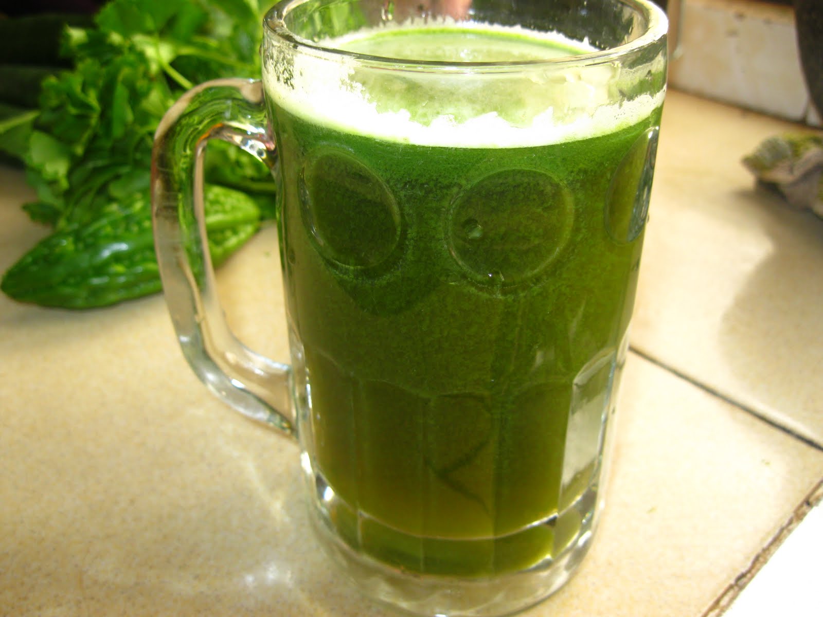 Dari Dapur Maklong: Jus Pegaga + Peria Katak + Madu