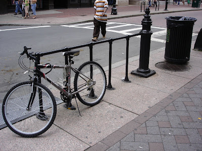 Boston bike parking