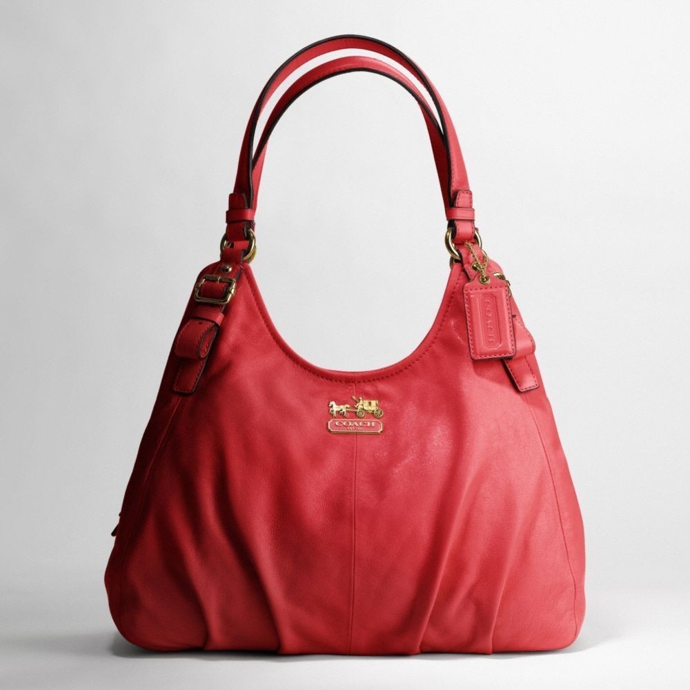 Coach Madison Leather Maggie Shoulder Bag 16503