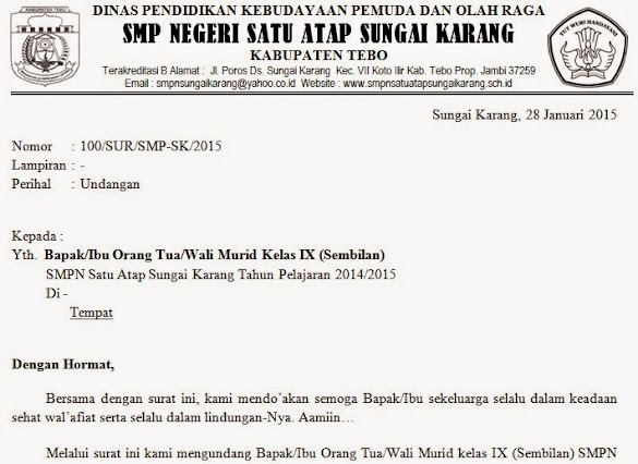 Contoh Surat Undangan Rapat Guru Doc / Contoh Undangan Rapat Guru Python : Surat undangan adalah surat yang banyak digunakan oleh.