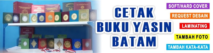 PERCETAKAN BUKU YASIN BATAM