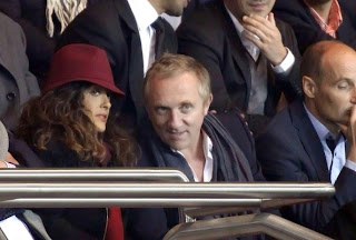 Salma Hayek Husband Francois-Henri Pinault 2012