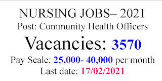 Nursing Jobs 25,000- 40,000 salary per month