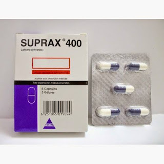 دواء suprax ومادته الفعالة Cefixime 