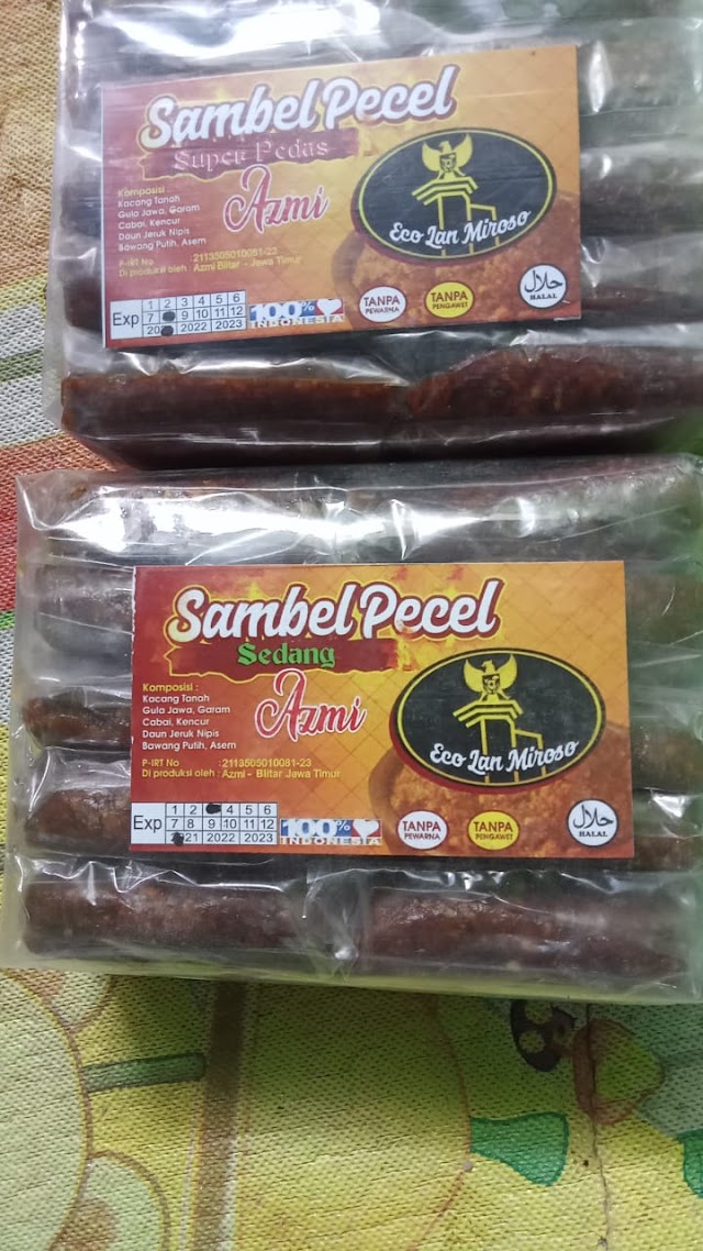 Pesona Sambal Pecel Khas Blitar Milik Mahasiswa Prodi PAI