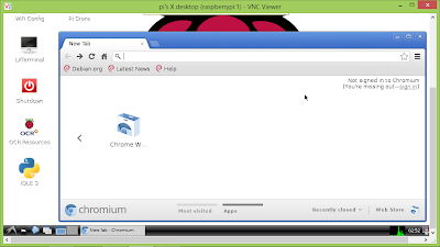 Chromium on Raspberry Pi