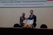 FH Unila Tandatangani Kesepakatan Kerjasama dengan FH Korea Selatan