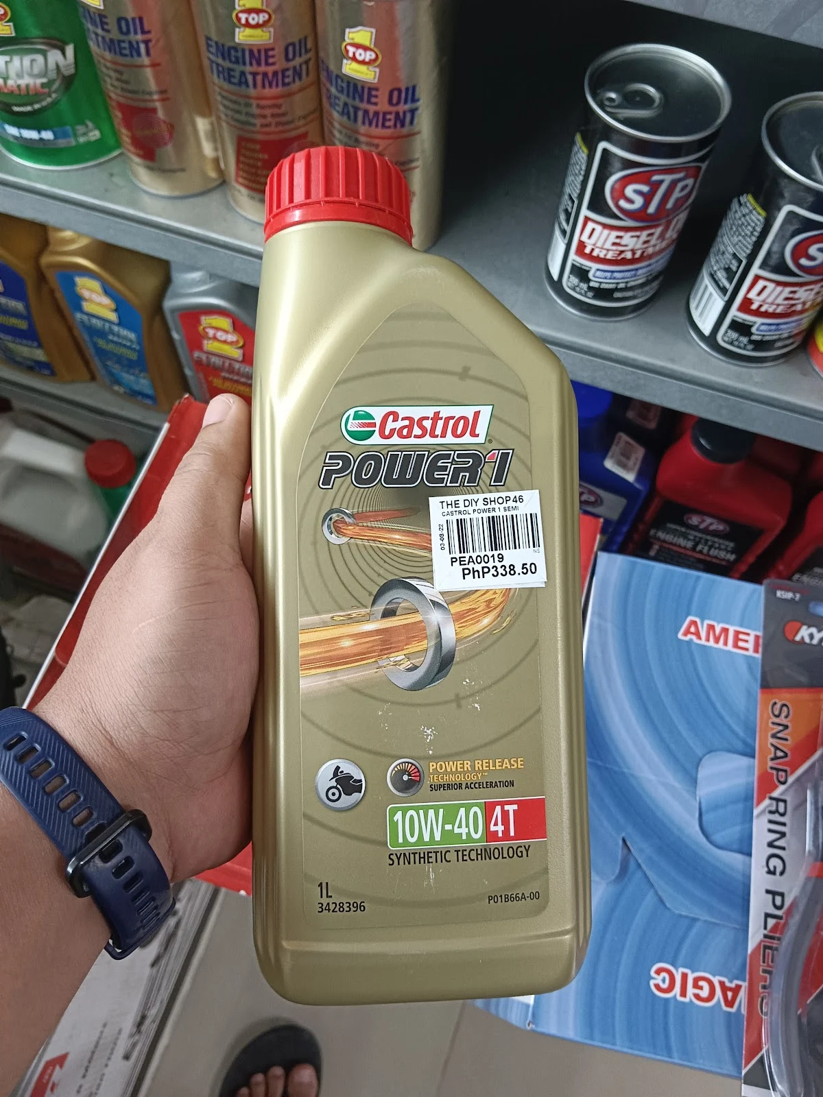 Castrol Power1 Oil 4T SN 10W-40 MA2