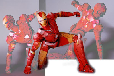 Super Hero Papercraft - Iron Man 2